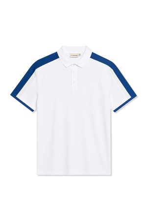 제이린드버그 SH26 남성 VIGGO 반팔 POLO 화이트 GMJT16383-0000