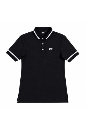 PXG SS26 여성 에센셜 골프 반팔티셔츠 블랙 CW-WE23ATP1-38BK