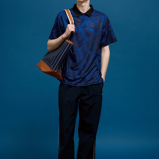 RESORT PRINT POLO SPACE
