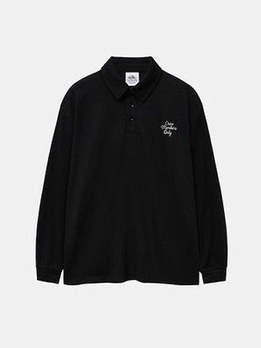 RESORT LONG SLEEVE POLO-a