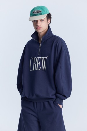 AERO HALFZIP PULLOVER_NAVY-a