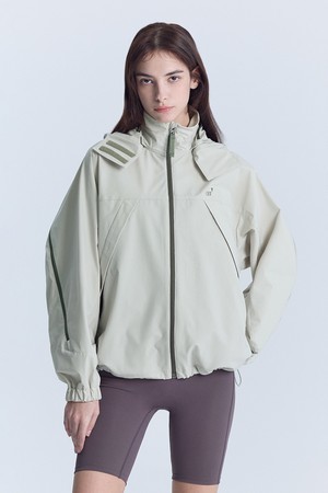 (W)AIR VENT WIND JACKET_KHAKI-a