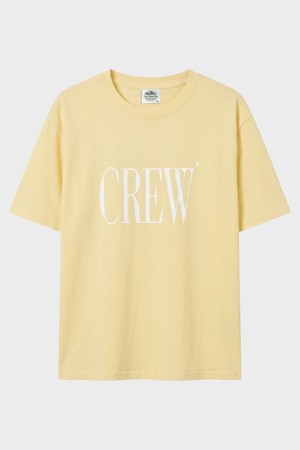 CREW ESSENTIAL TS_YELLOW-a