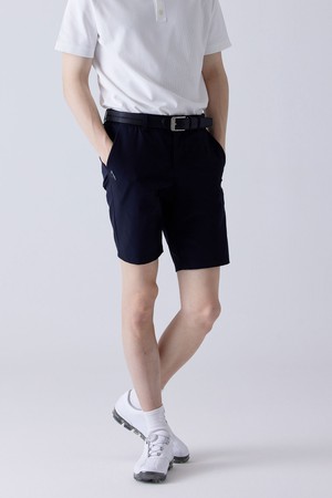 남성 여름 5부 슬랙스-BLACK_BLACK-a