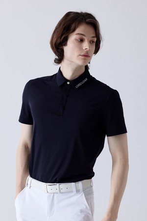 남성 시그니쳐 베이직 셔츠-DARK NAVY_NAVY-a