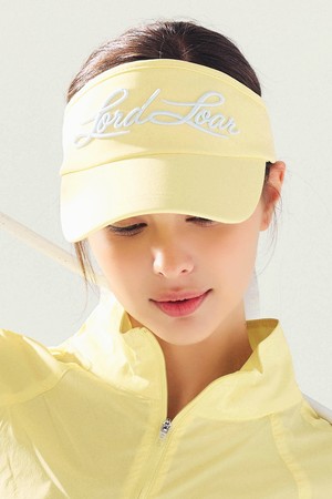 프릴 썬바이저 YELLOW_YELLOW-a