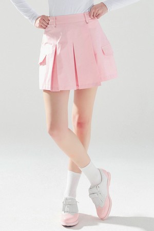 A라인 플랫 숏팬츠 L/PINK
