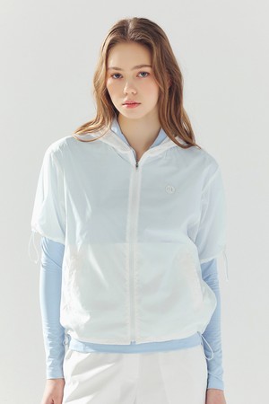 초경량 후드 집업 아노락 WHITE