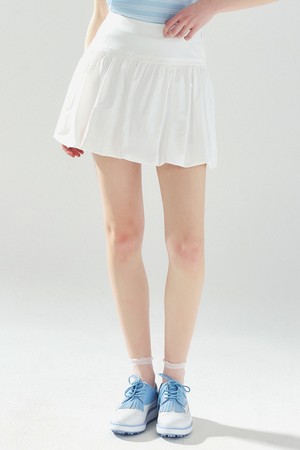 소프트 벌룬 스커트 WHITE