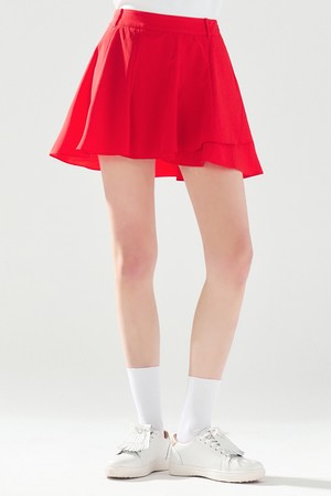 언발 플레어 스커트 RED_RED-a