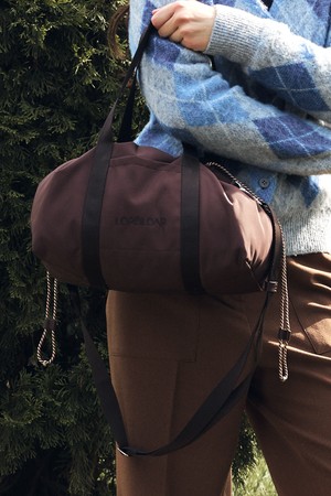 나일론 더플백 BROWN