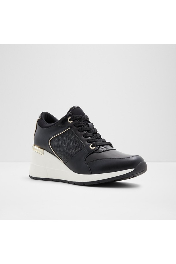 코리 스니커즈 - 블랙 ADA1S177FZ001는 여성용 웨지 스니커즈입니다. 사계절 모두 착용 가능하며, 라운드 앞코에 5.5cm 웨지힐 디자인으로 다리 라인을 더욱 돋보이게 합니다. 블랙 컬러의 무지 디자인으로 스포티하면서도 시크한 스타일을 연출할 수 있습니다. 끈 타입의 신발 여밈과 폴리우레탄, 고무 소재를 사용하여 편안함과 트렌디함을 동시에 잡았습니다. 데일리룩에 미니멀한 포인트를 더해보세요.
