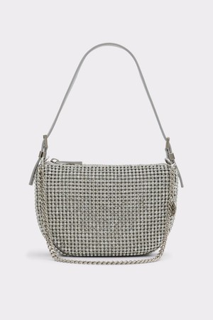 ☆韓国の人気☆【Margarin Fingers】☆STAR QUILTED TOTE BA.G☆ 23WINTER] STAR QUILTED TOTE BAG (SILVER)_MARGARIN FINGERS