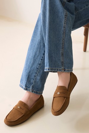 윌라에나 슬립온 - 미디엄 브라운 ADD1S073FZ210