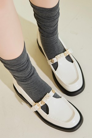 안토넬라 라이트웨이트 로퍼 - 화이트/본 ADD1S068FZ121