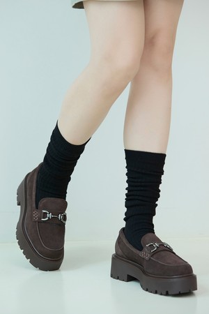 원아메스 필로우워크 로퍼 - 다크 브라운 ADD1S071FZ201