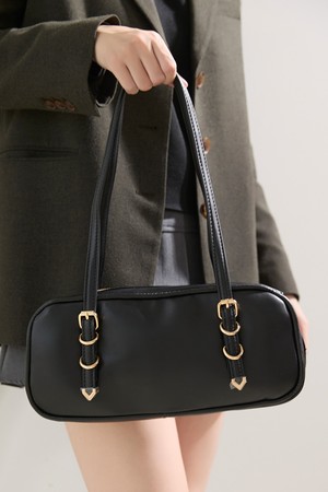 카산드라 숄더 백 - 블랙 ADD1H104HZ001