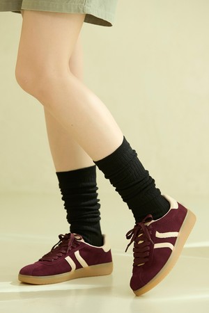 시크스니커 필로우워크 스니커즈 - 보르도 ADC1F070FZ601