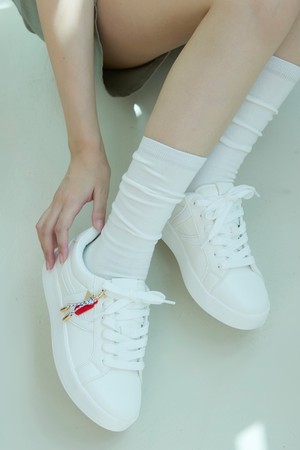 엠티엘72 필로우워크 스니커즈 - 화이트 ADD1N017FZ100