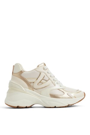 브레조스 웨지 필로우워크 스니커즈 - 크림 멀티 ADD1N008FZ163