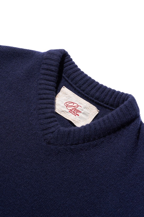 POEV - 스웨터 - 90’s V-neck Cashmere Knit - Navy