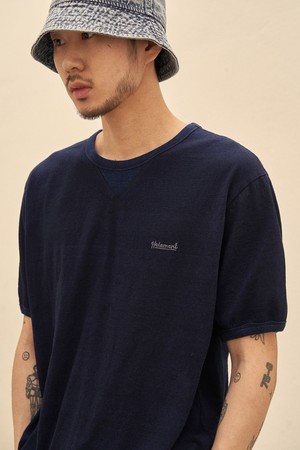 [힐리먼트] 블루라군 인디고 반팔티셔츠_NAVY-a