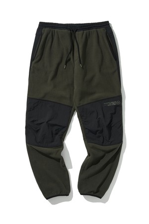 [힐리먼트] 아비스 플리스 조거팬츠_KHAKI-a