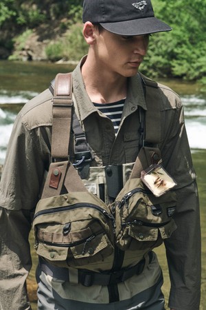 H55 루어 멀티 베스트 (KHAKI)