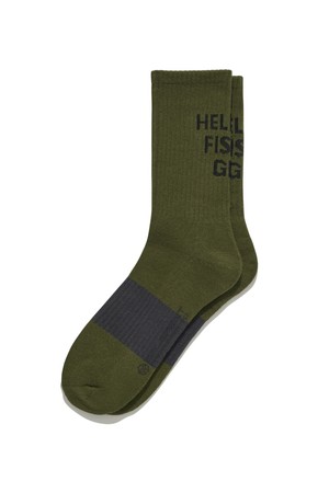 남여공용 필드 컴포트 크루 삭스 (KHAKI)