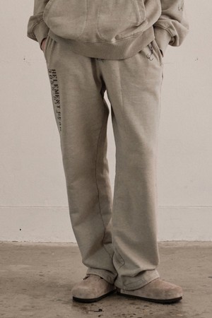 [힐리먼트] 로렌 그래픽 스웨트 팬츠 (BEIGE)_BEIGE-a