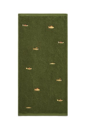 [HELEMENT X TWB] 프리미엄 페이스 자수타올 (OLIVE)