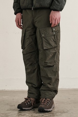 쉐도우 패딩 카고 팬츠 (D/KHAKI)