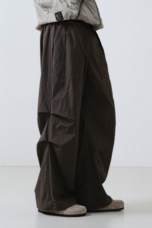 여성 브리즈 셔링 팬츠 (BROWN)