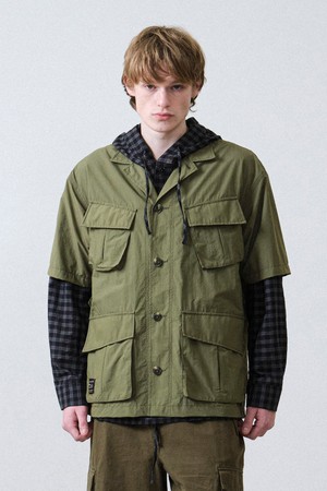 [힐리먼트] 라이언 썸머 셔켓 (KHAKI)_KHAKI-a
