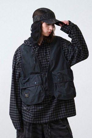 [힐리먼트] 트윈 리버 베스트 (CHARCOAL)_GREY-a