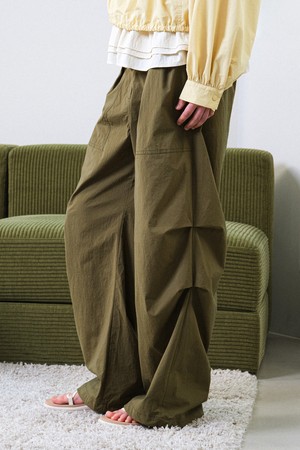 [힐리먼트] 여성 브리즈 셔링 팬츠 (KHAKI)_KHAKI-a