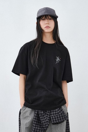 스텔라 피그먼트 반팔티 (BLACK)