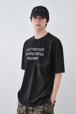 바이퍼 포켓 반팔티 (BLACK)