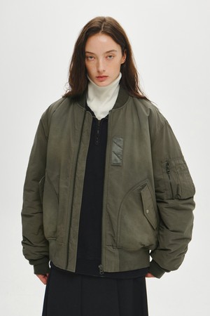 포그 MA-1 패딩 점퍼 (KHAKI)