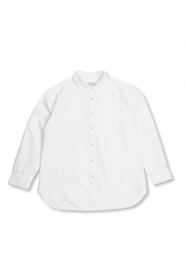 MUDSALT - 캐주얼셔츠 - COMFORT OXFORD SHIRTS WHITE