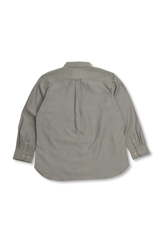 MUDSALT - 캐주얼셔츠 - COMFORT OXFORD SHIRTS SAGE GRAY