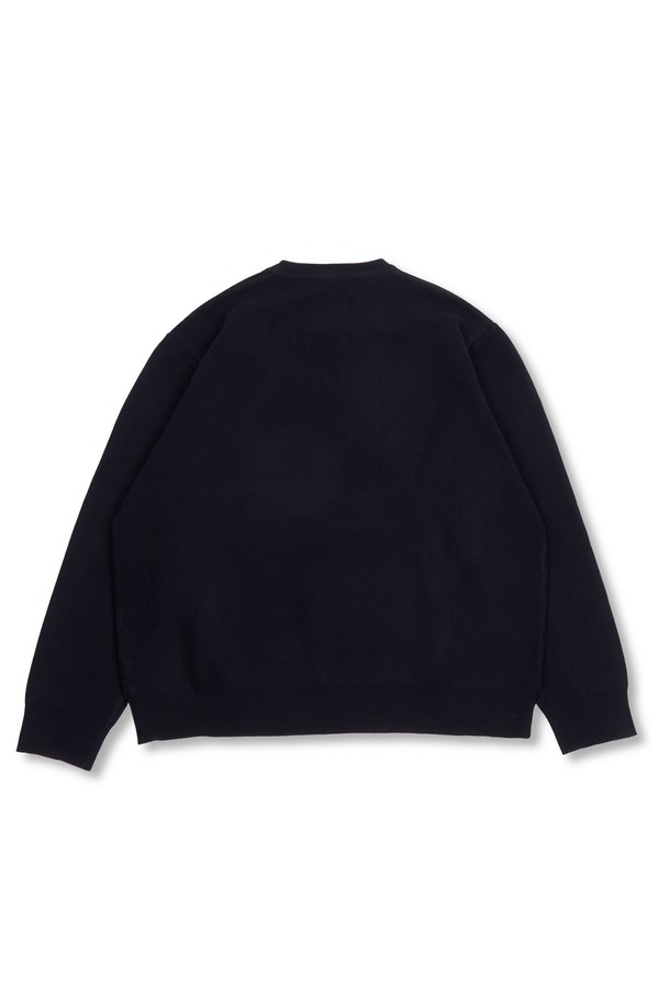 MUDSALT - 스웨터 - MUDDY KNIT CREWNECK NAVY