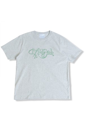 MUDDY PUDDLE HALF T-SHIRTS GRAY