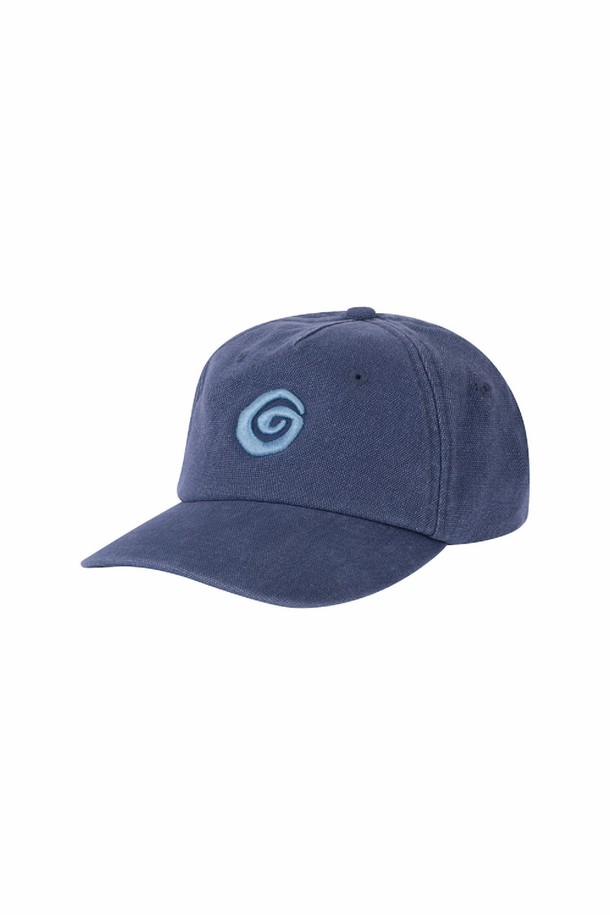 OSTRYA - 모자 - Swirl Logo Five Panels Cap Navy