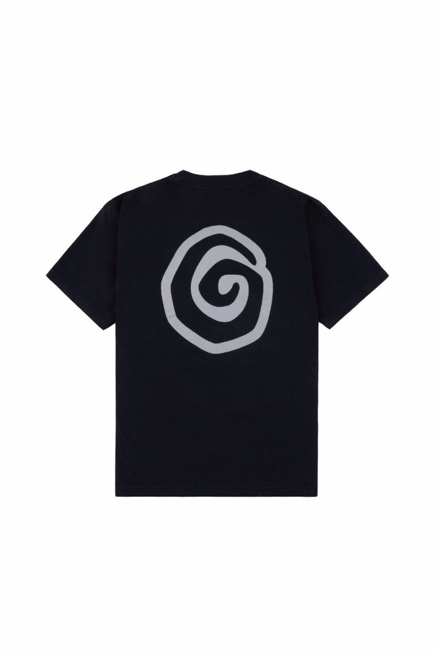 OSTRYA - 반팔티셔츠 - Core Logo Heavy Du-Tee Black