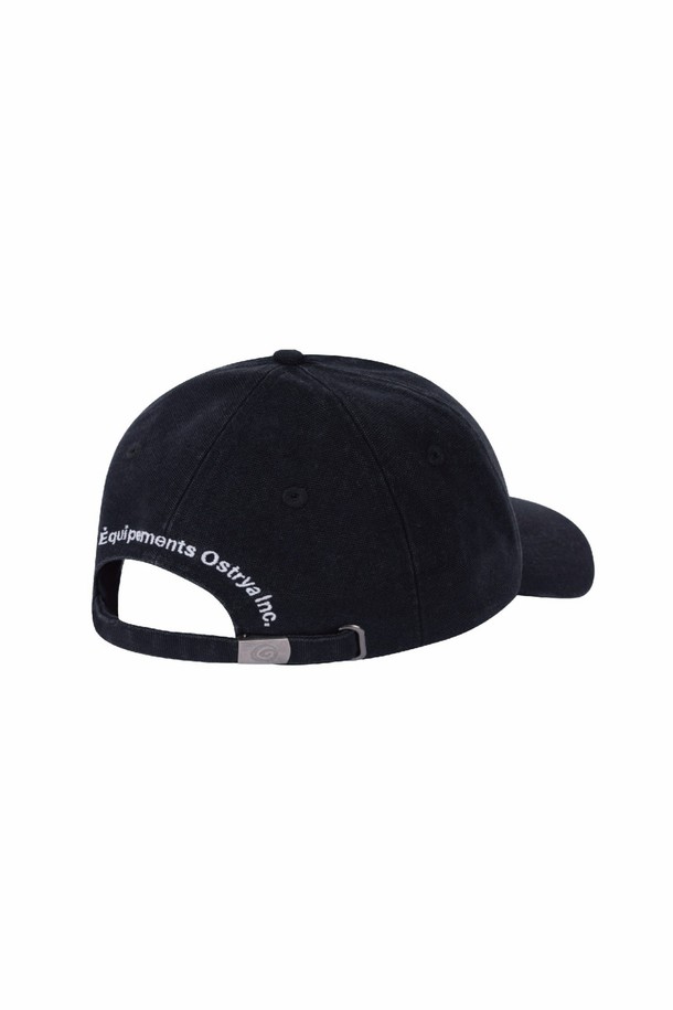 OSTRYA - 모자 - Swirl Logo Five Panels Cap Black