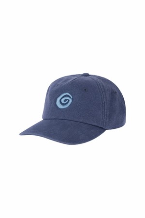 Swirl Logo Five Panels Cap Navy