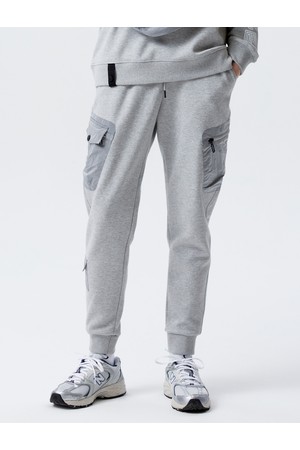 남성 로고 레터링 골프 조거스웨트팬츠 그레이_GREY-a