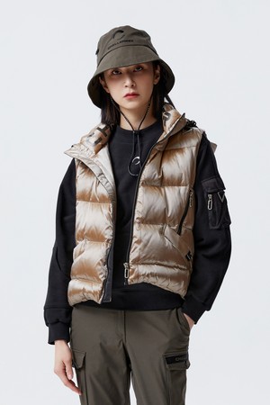 공용 레터링 프린트 골프 버킷햇 카키_KHAKI-a