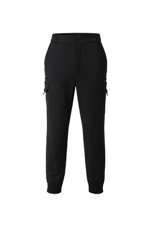 남성 UV차단 냉감 양쪽카고 골프 조거팬츠 블랙_BLACK-a